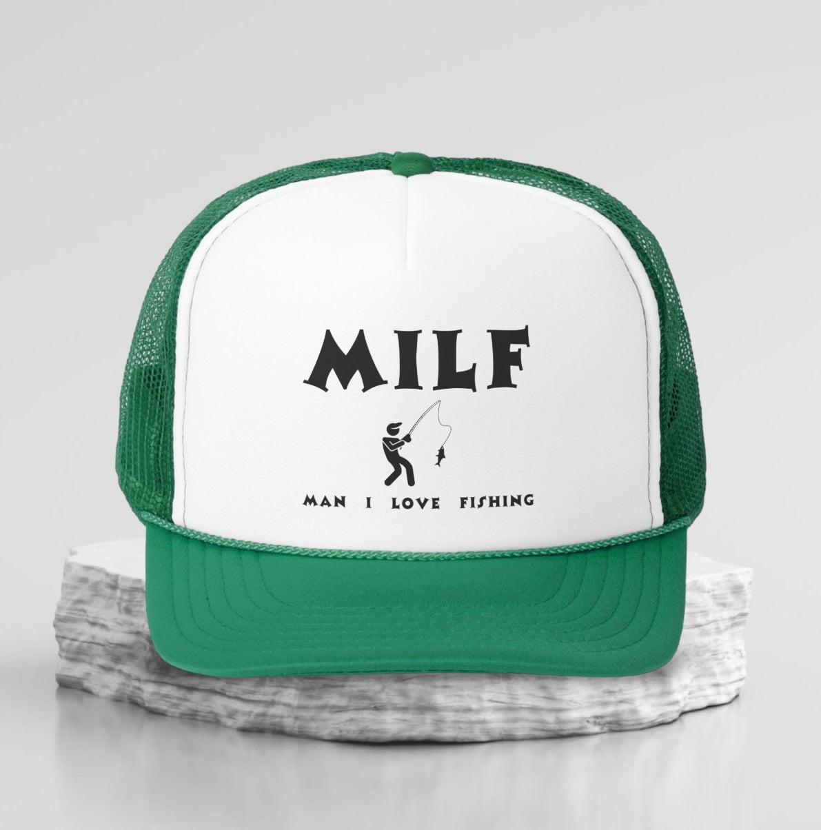 MILF Man I Love Fishing Hat - Show Off Your Angling Passion with a
