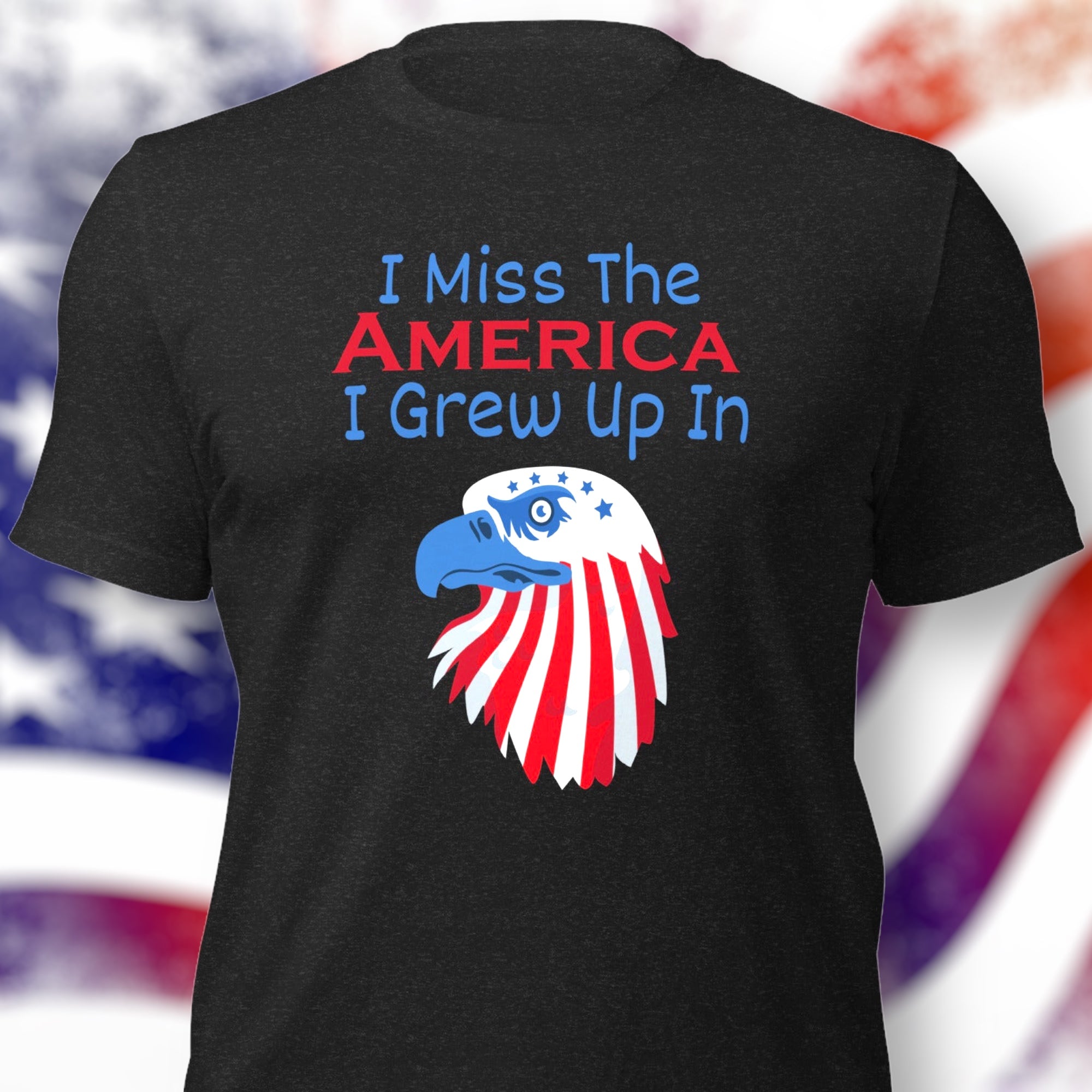 image of "I Miss The America I Grew Up In" T-Shirt | Tell Me Bout The Good Days