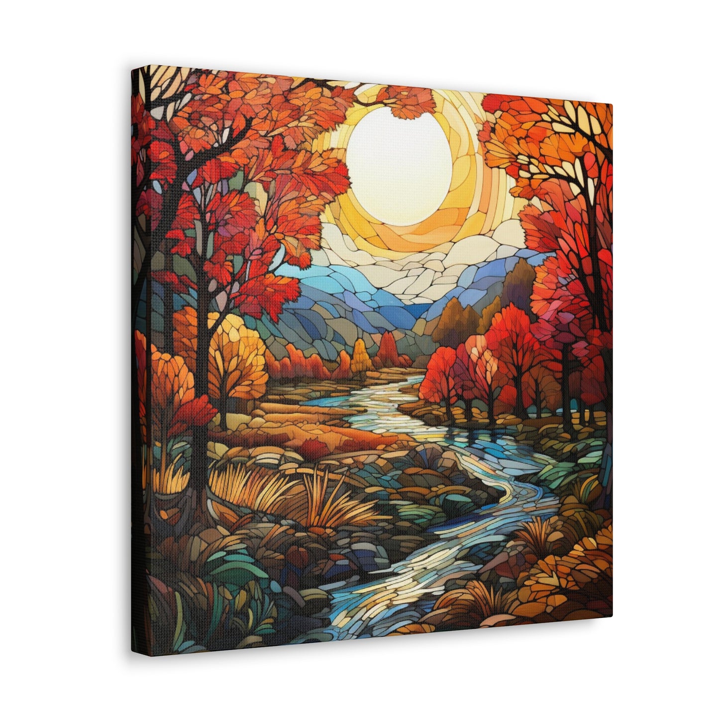 "Riverside Serenity" Wall Art - Weave Got Gifts - Unique Gifts You Won’t Find Anywhere Else!