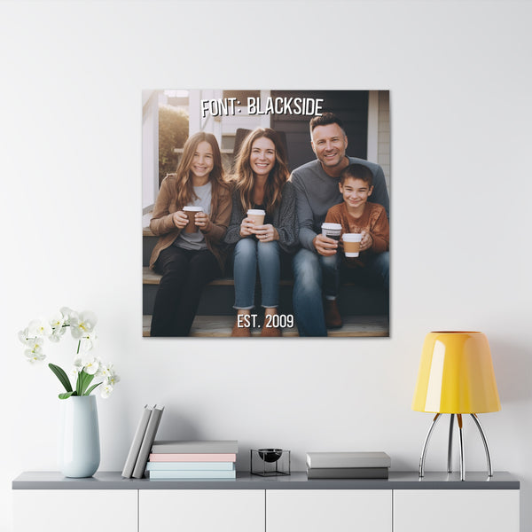 "Personalized Family Photo" Home Wall Décor - Weave Got Gifts - Unique Gifts You Won’t Find Anywhere Else!