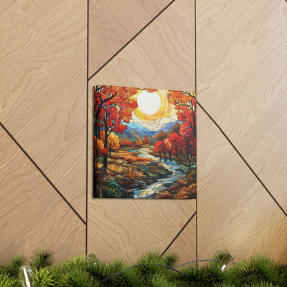 "Riverside Serenity" Wall Art - Weave Got Gifts - Unique Gifts You Won’t Find Anywhere Else!