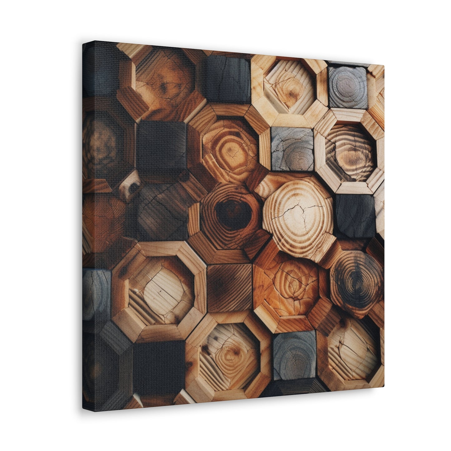 "Geometric Wood" Wall Art - Weave Got Gifts - Unique Gifts You Won’t Find Anywhere Else!