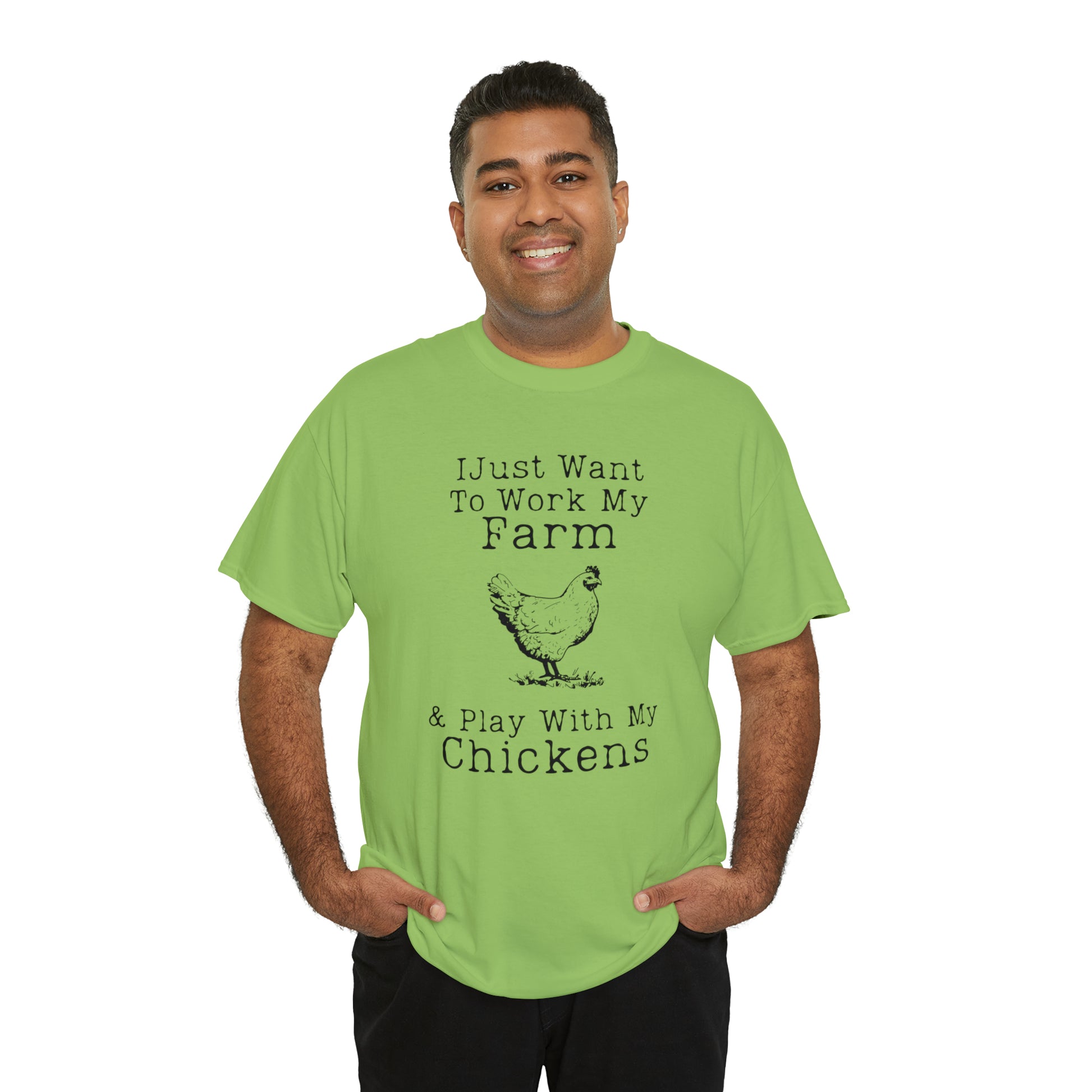 "Farm & Chickens" T-Shirt - Weave Got Gifts - Unique Gifts You Won’t Find Anywhere Else!