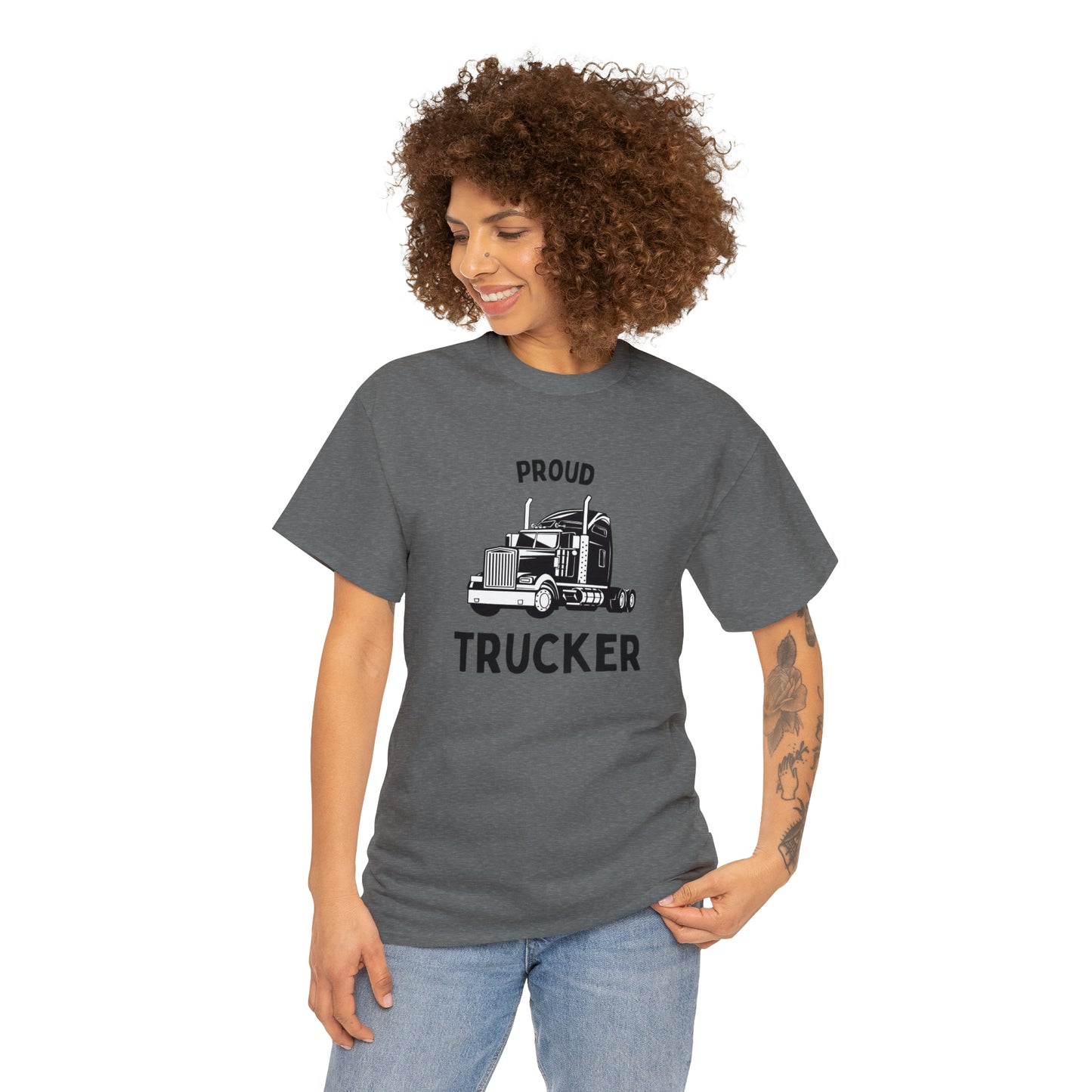 "Proud Trucker" T-Shirt - Weave Got Gifts - Unique Gifts You Won’t Find Anywhere Else!