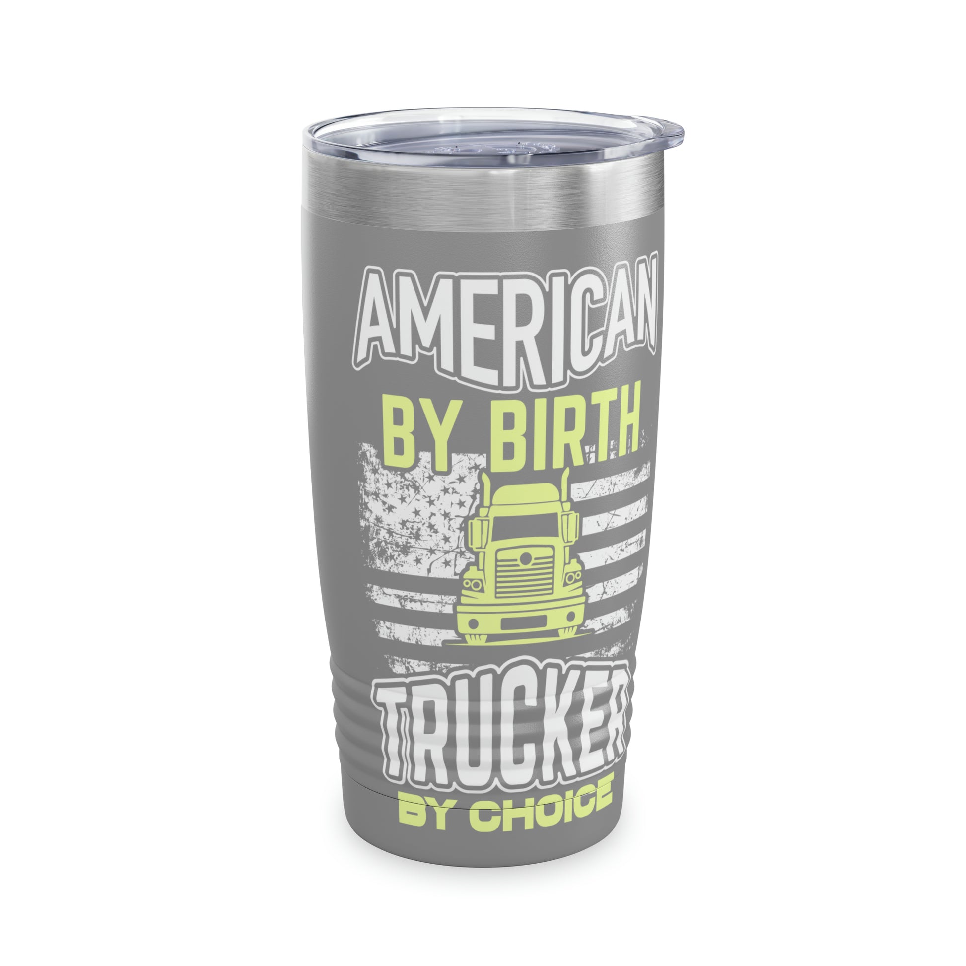 "American Trucker" Tumbler - Weave Got Gifts - Unique Gifts You Won’t Find Anywhere Else!