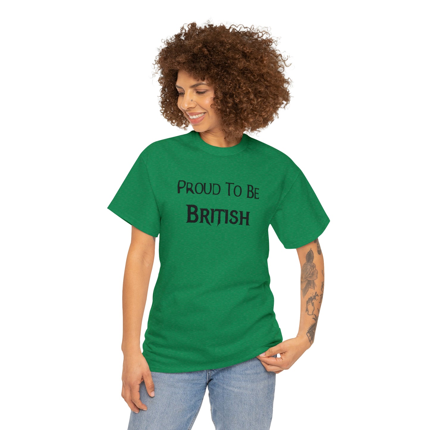 "Proud To Be British" T-Shirt - Weave Got Gifts - Unique Gifts You Won’t Find Anywhere Else!