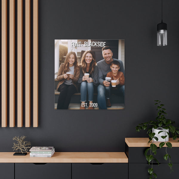 "Personalized Family Photo" Home Wall Décor - Weave Got Gifts - Unique Gifts You Won’t Find Anywhere Else!