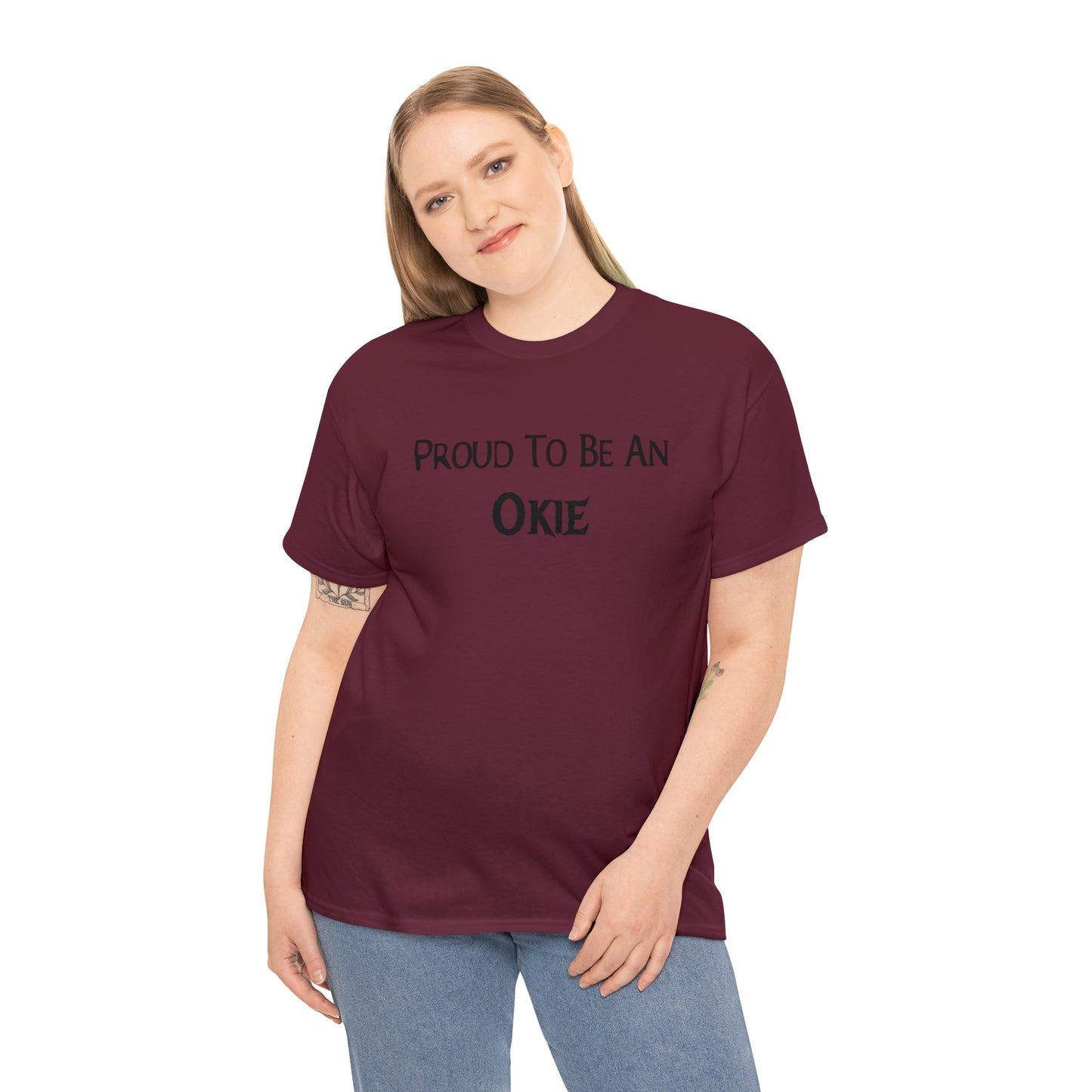 "Proud To Be An Okie" T-shirt - Weave Got Gifts - Unique Gifts You Won’t Find Anywhere Else!