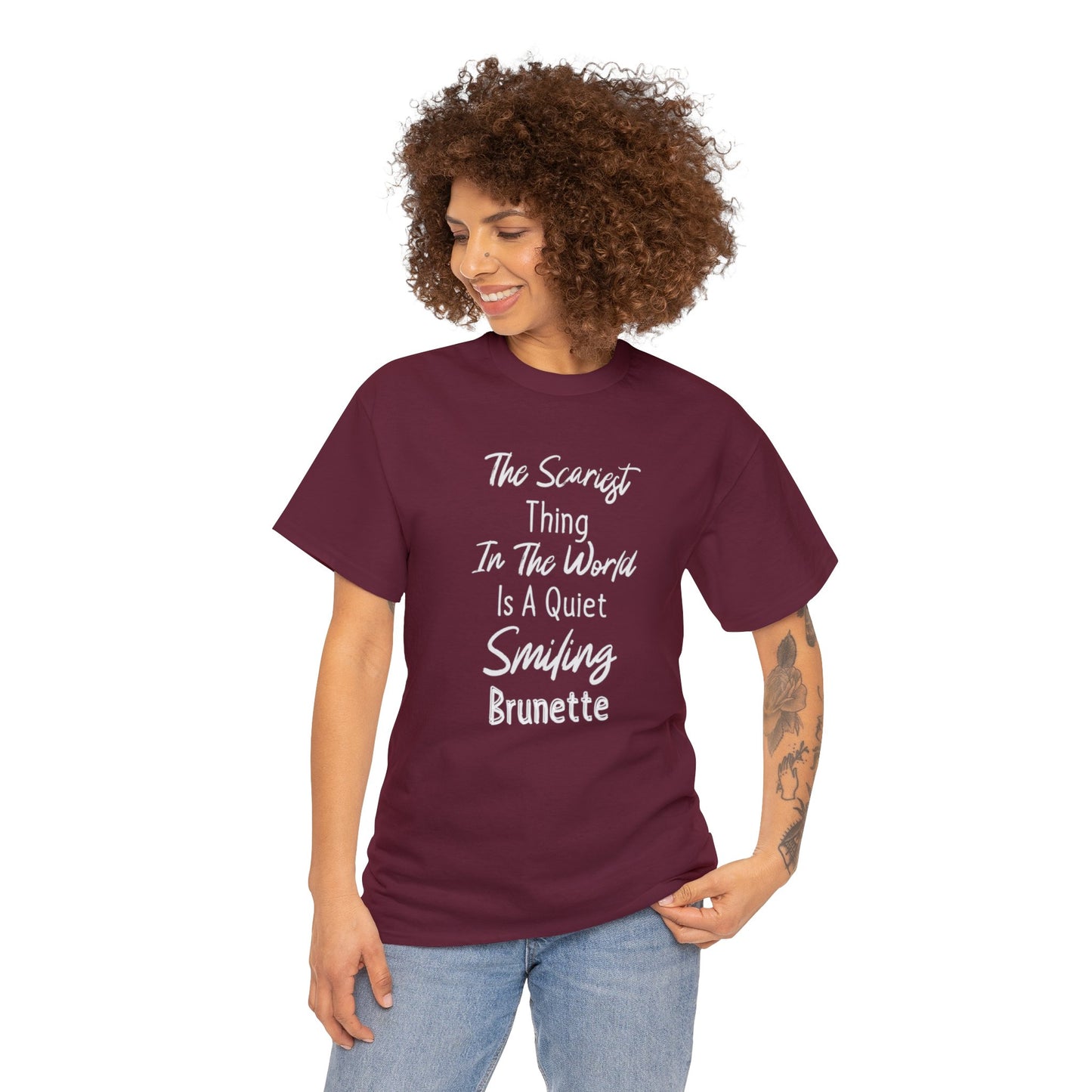 "Scary Brunette" T-Shirt - Weave Got Gifts - Unique Gifts You Won’t Find Anywhere Else!