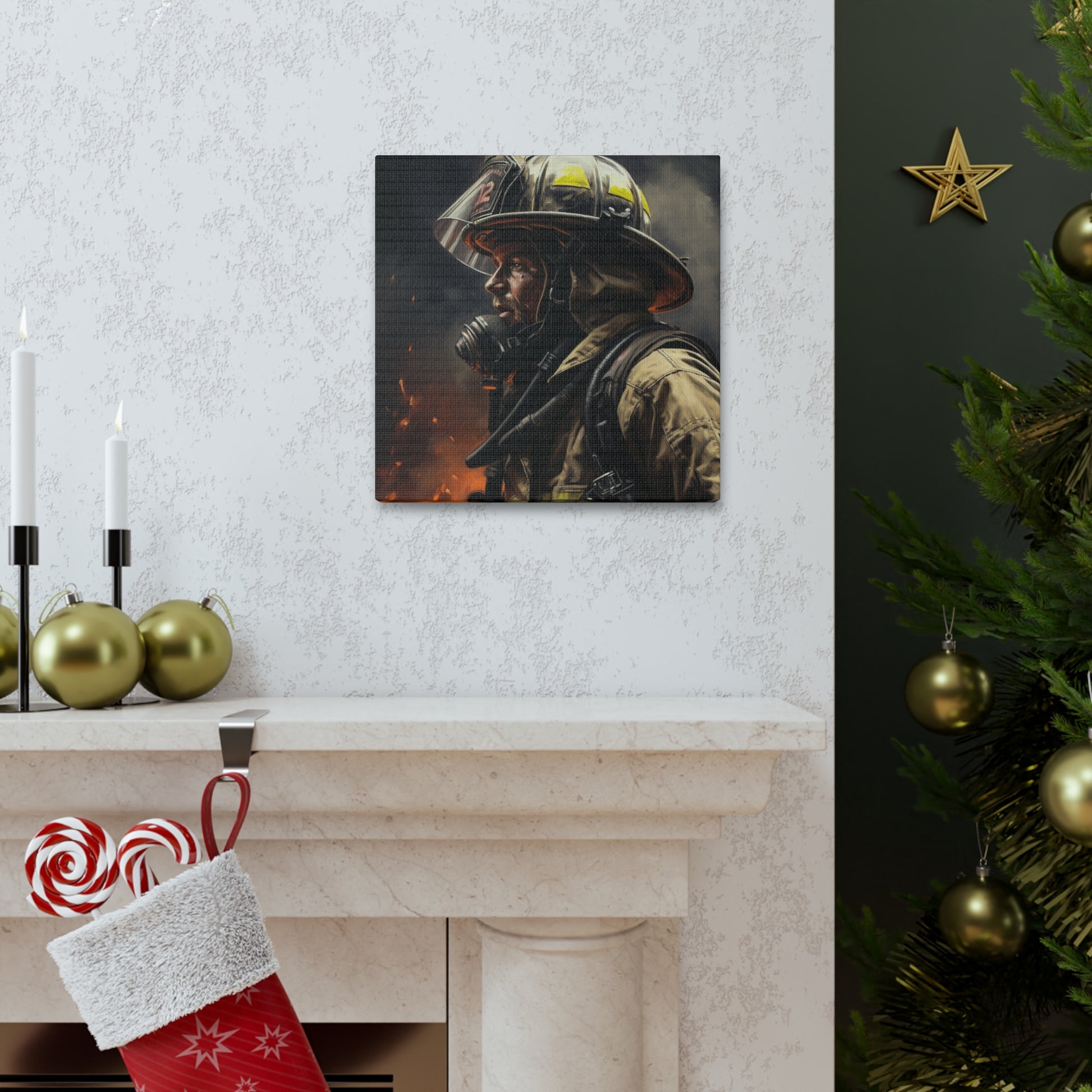 "Firefighter" Wall Art - Weave Got Gifts - Unique Gifts You Won’t Find Anywhere Else!