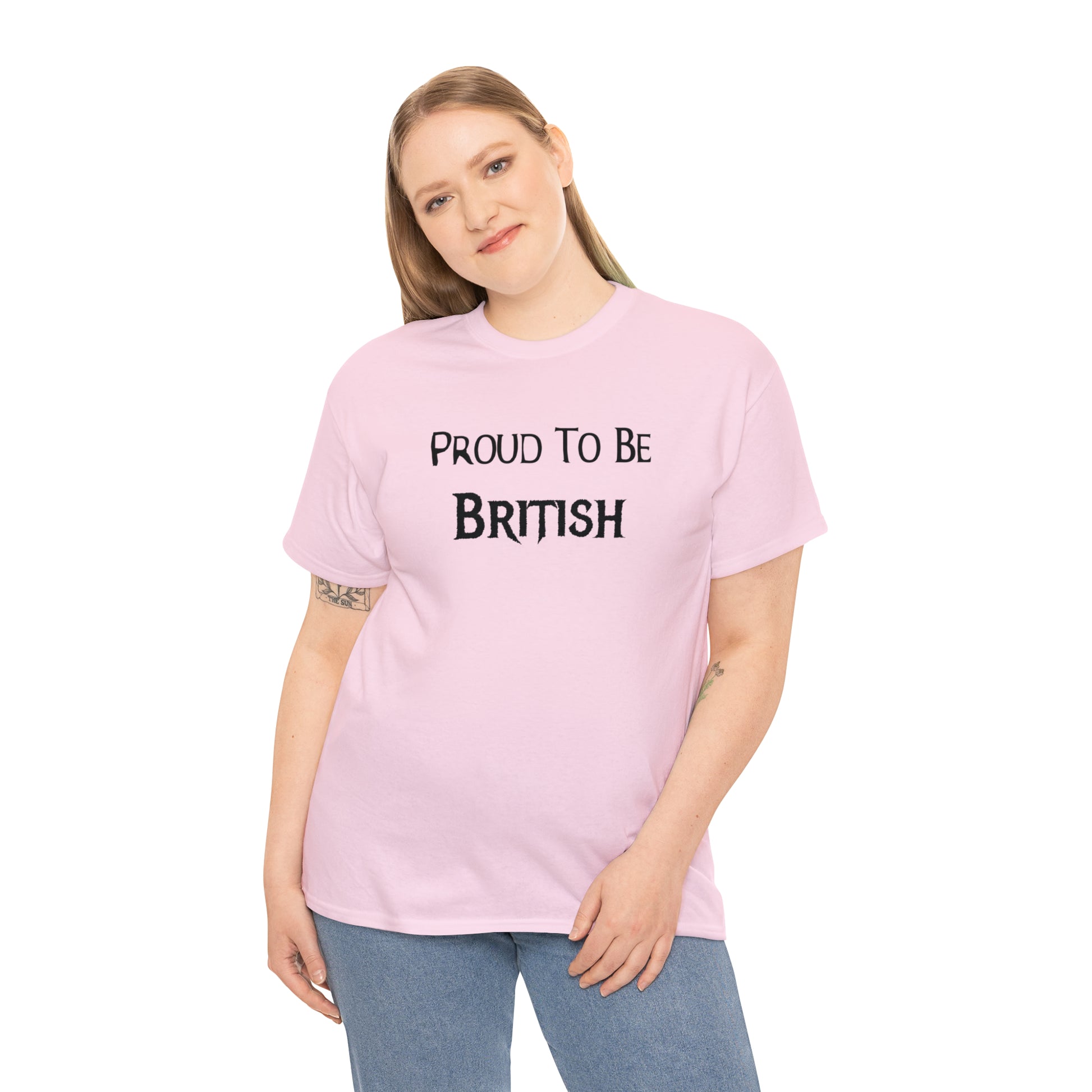 "Proud To Be British" T-Shirt - Weave Got Gifts - Unique Gifts You Won’t Find Anywhere Else!