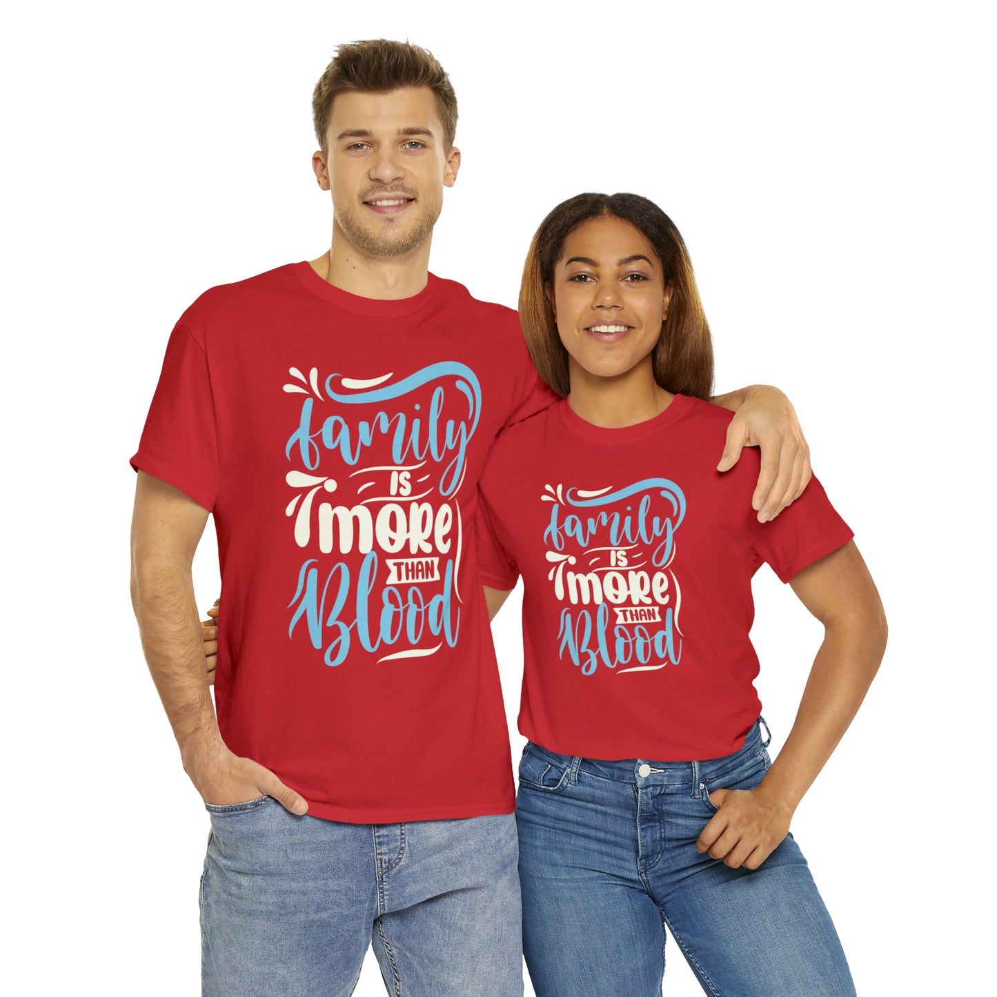 "Family Is More Than Blood" T-Shirt - Weave Got Gifts - Unique Gifts You Won’t Find Anywhere Else!