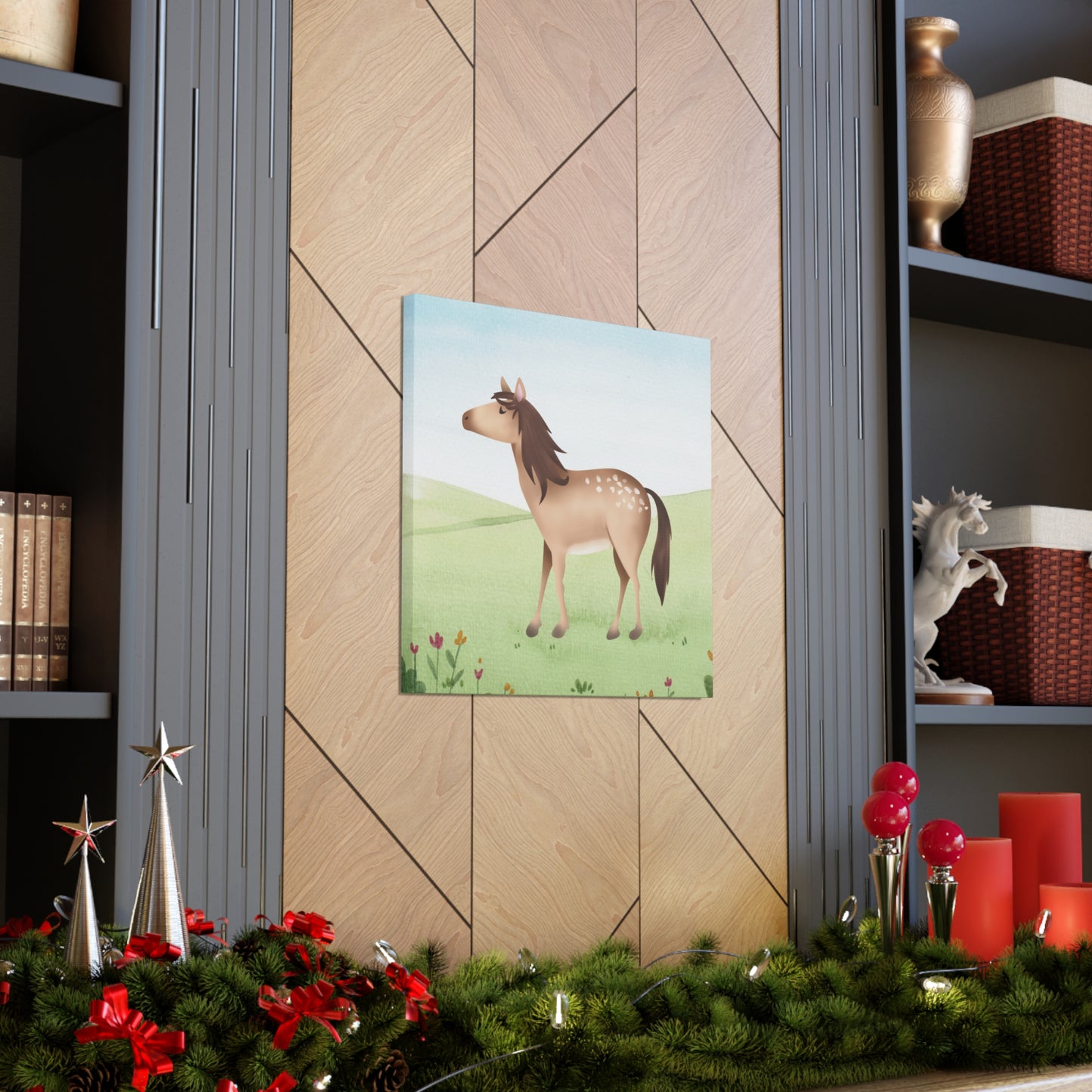 "Farm Horse" Kids Wall Art - Weave Got Gifts - Unique Gifts You Won’t Find Anywhere Else!