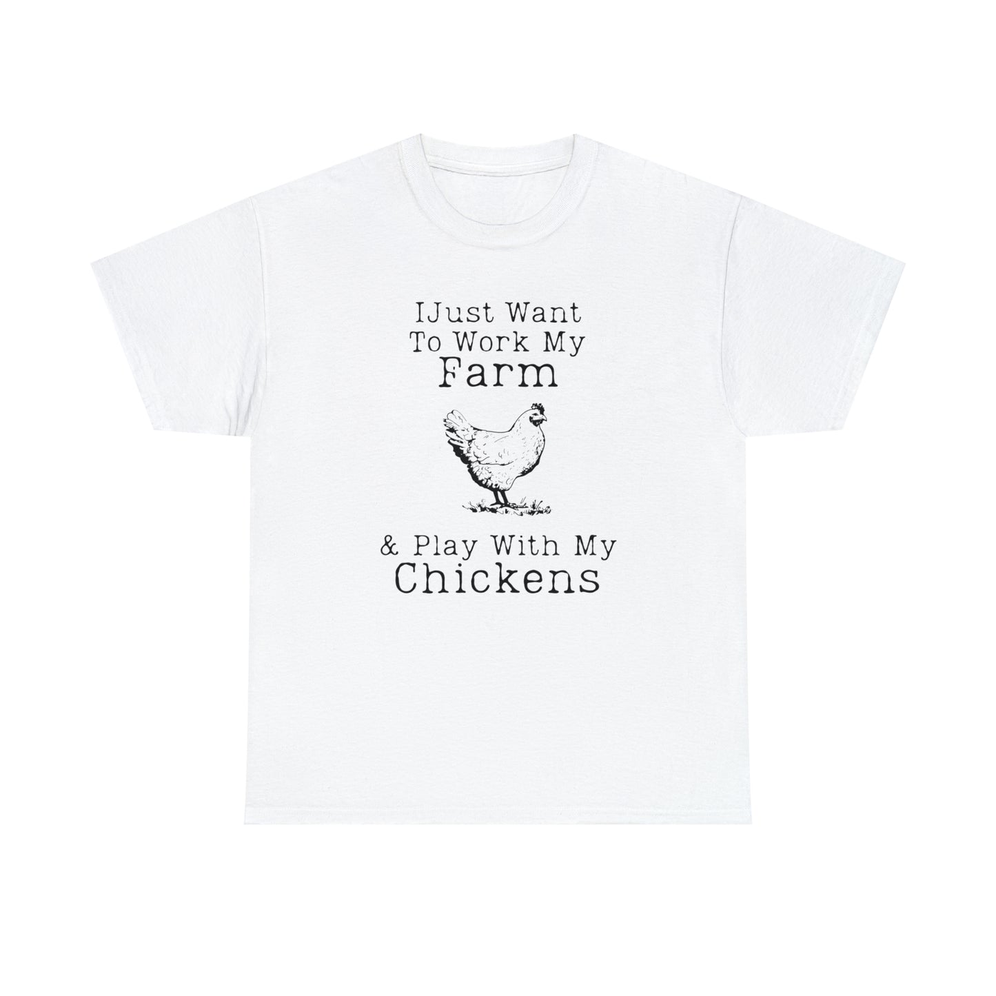 "Farm & Chickens" T-Shirt - Weave Got Gifts - Unique Gifts You Won’t Find Anywhere Else!