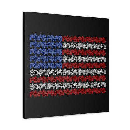 "Tractor American Flag" Wall Art - Weave Got Gifts - Unique Gifts You Won’t Find Anywhere Else!