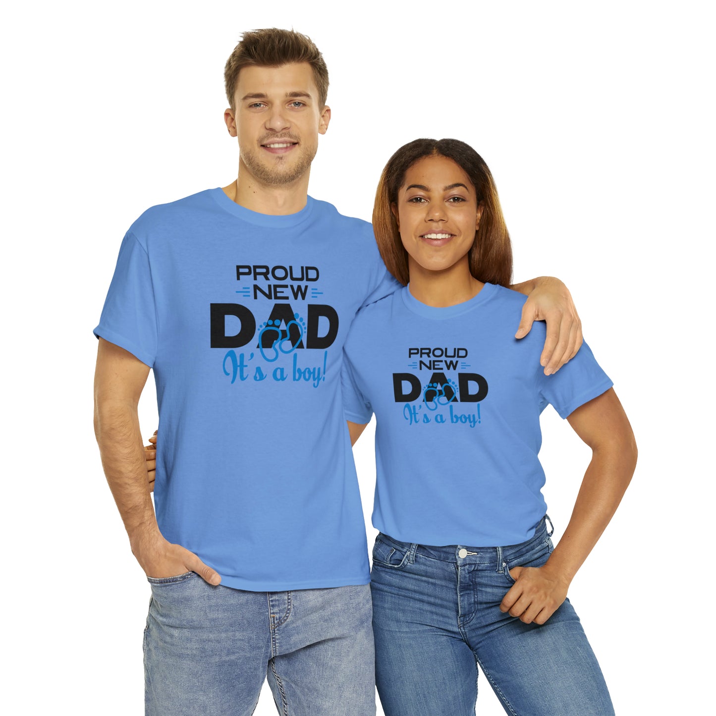 "New Boy Dad" T-Shirt - Weave Got Gifts - Unique Gifts You Won’t Find Anywhere Else!