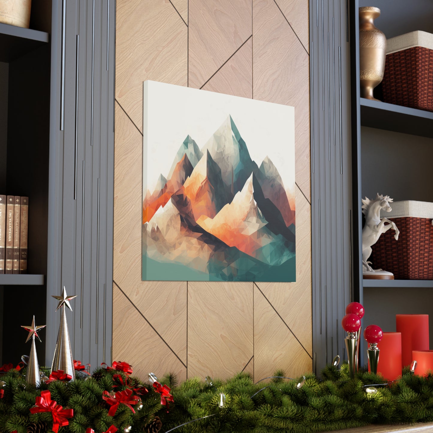 "Modern Boho Mountains" Wall Art - Weave Got Gifts - Unique Gifts You Won’t Find Anywhere Else!