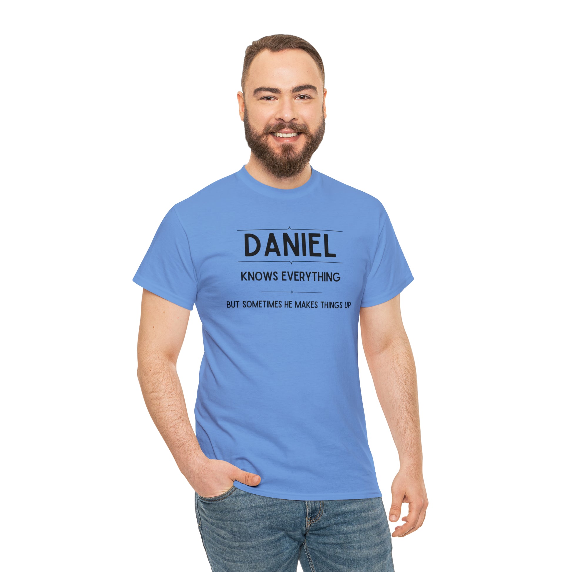 "Daniel Knows Everything" T-Shirt - Weave Got Gifts - Unique Gifts You Won’t Find Anywhere Else!