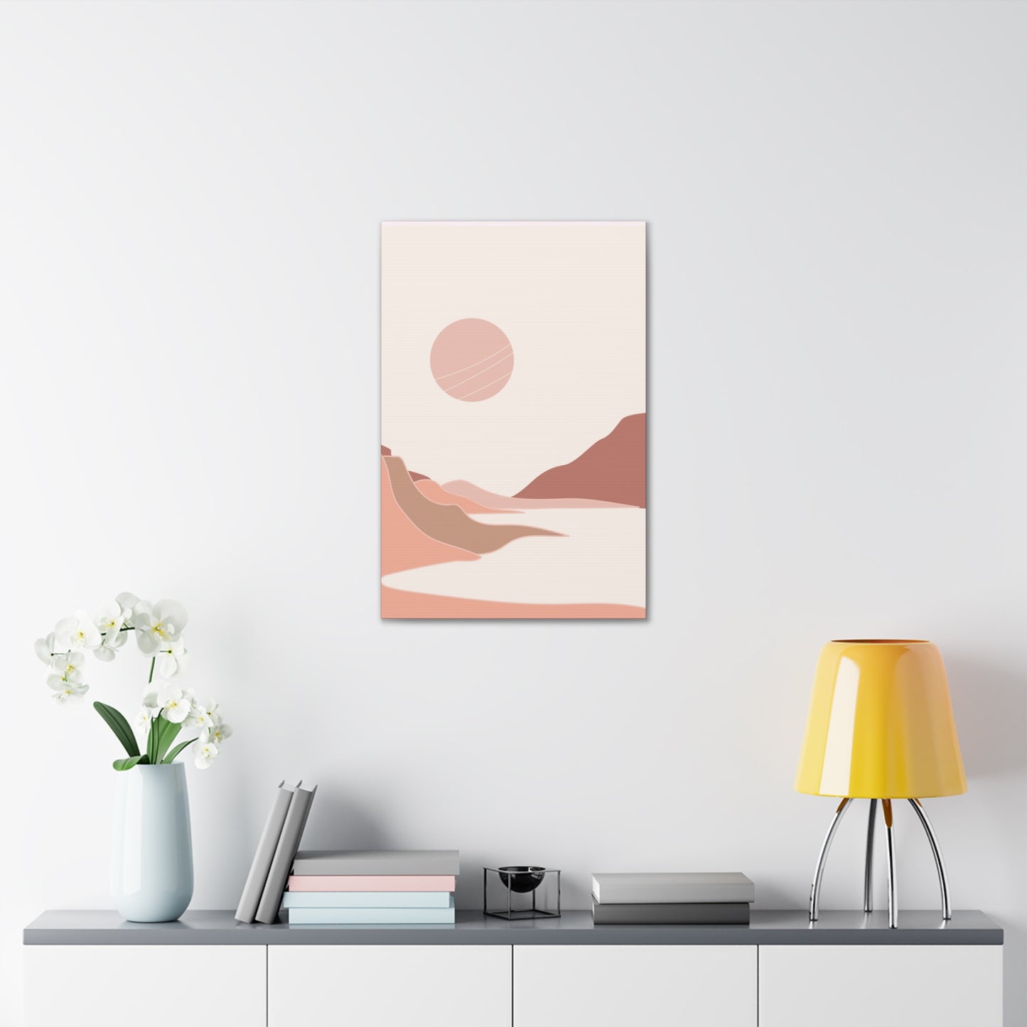 "Boho Moonlit Peaks" Wall Art - Weave Got Gifts - Unique Gifts You Won’t Find Anywhere Else!