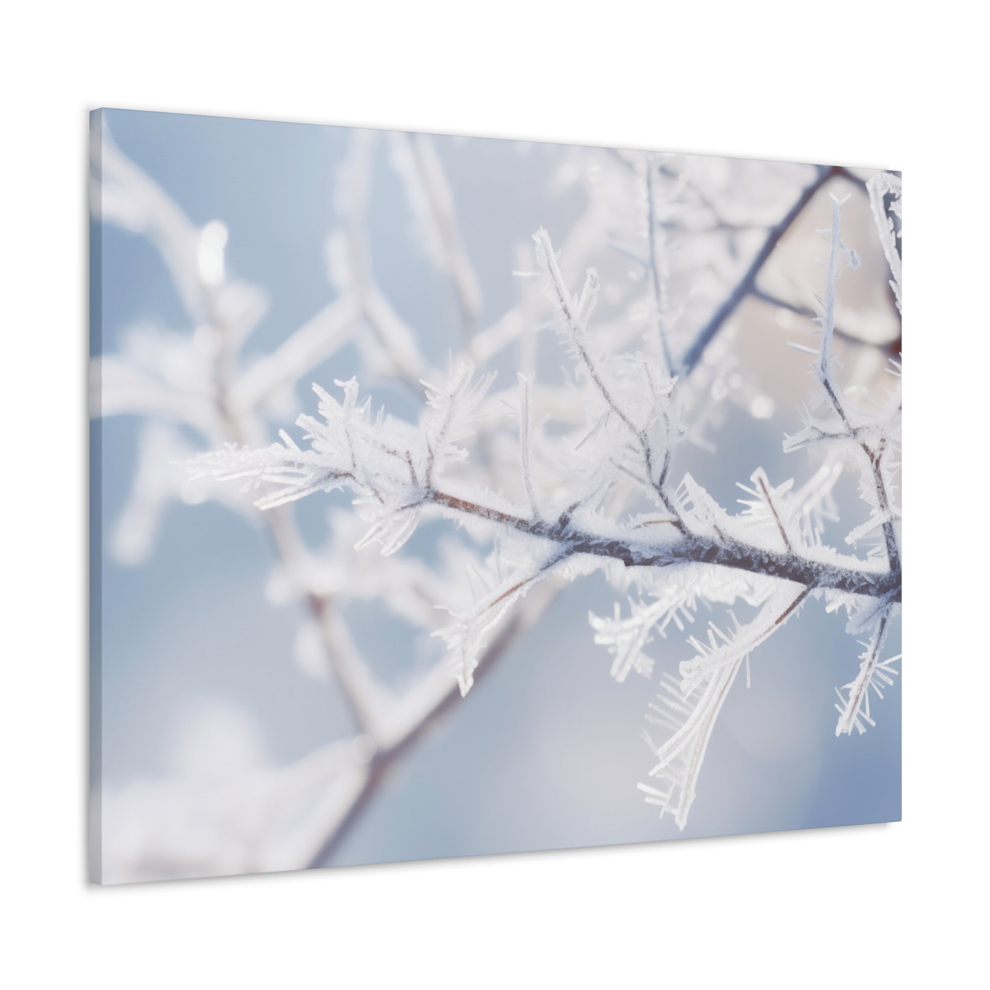 "Frozen Branch In Nature" Wall Art - Weave Got Gifts - Unique Gifts You Won’t Find Anywhere Else!