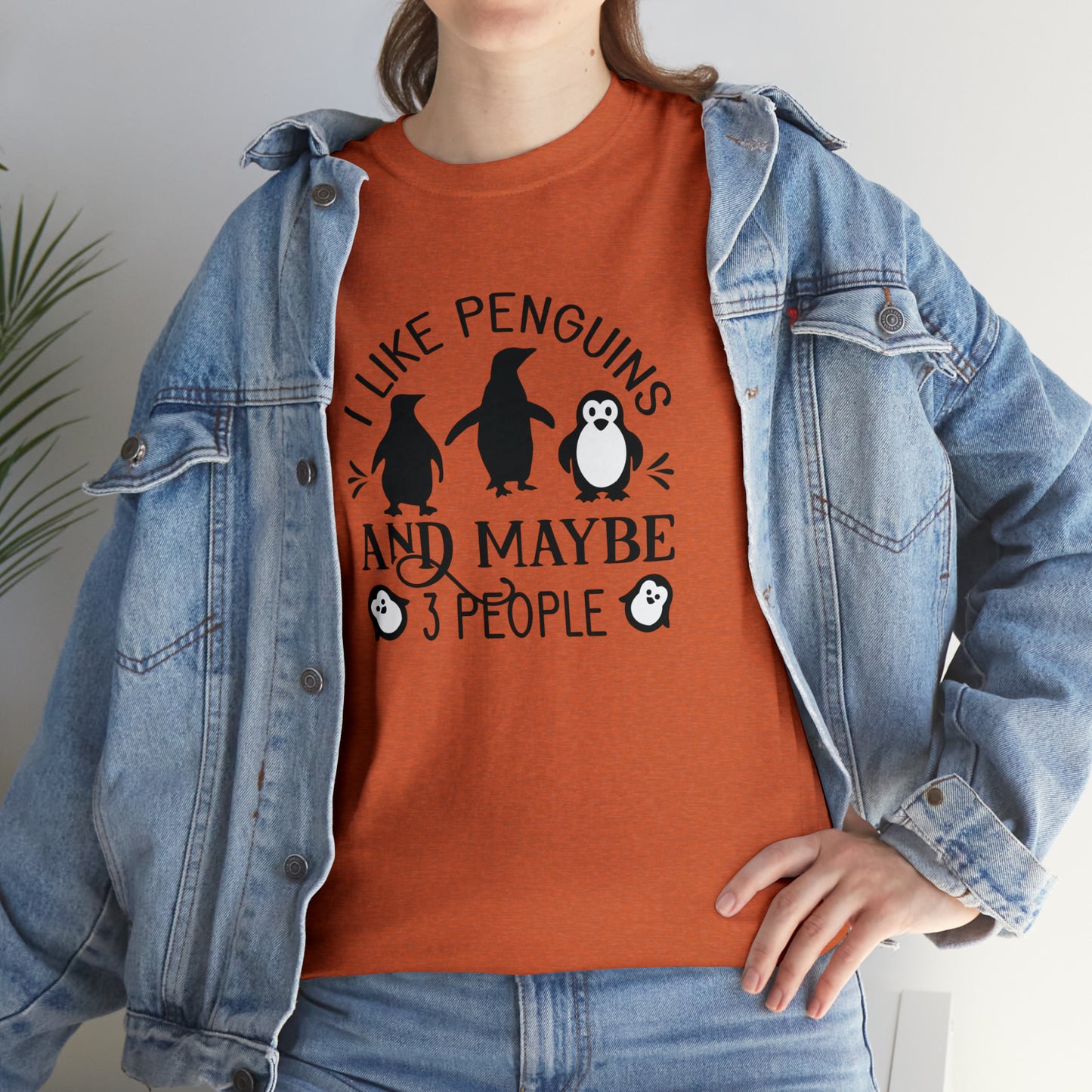 "I Like Penguins & Maybe 3 People" T-Shirt - Weave Got Gifts - Unique Gifts You Won’t Find Anywhere Else!