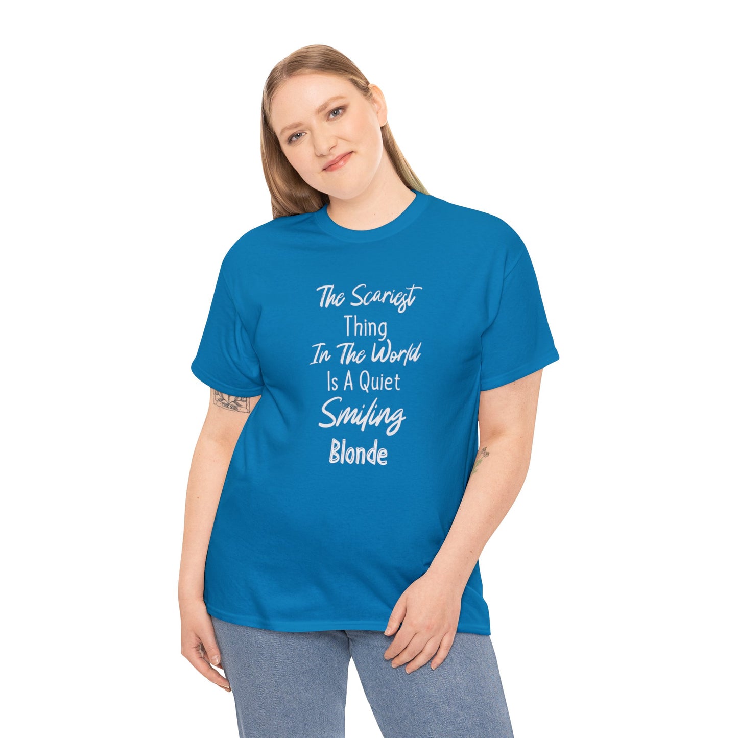 "Scary Blonde" T-Shirt - Weave Got Gifts - Unique Gifts You Won’t Find Anywhere Else!