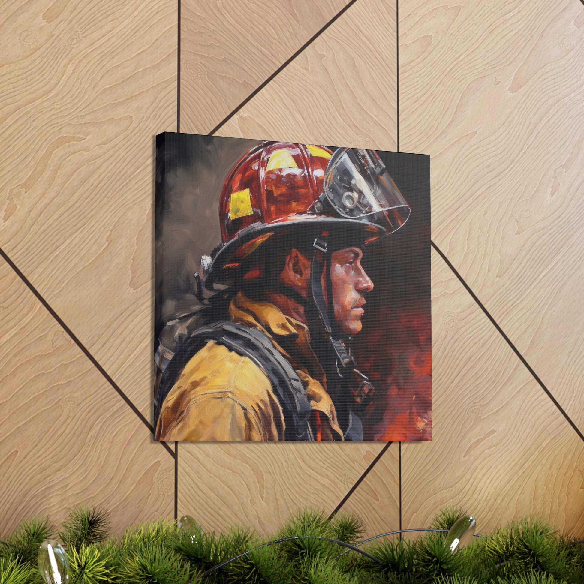 "Firefighter" Hero" Wall Art - Weave Got Gifts - Unique Gifts You Won’t Find Anywhere Else!