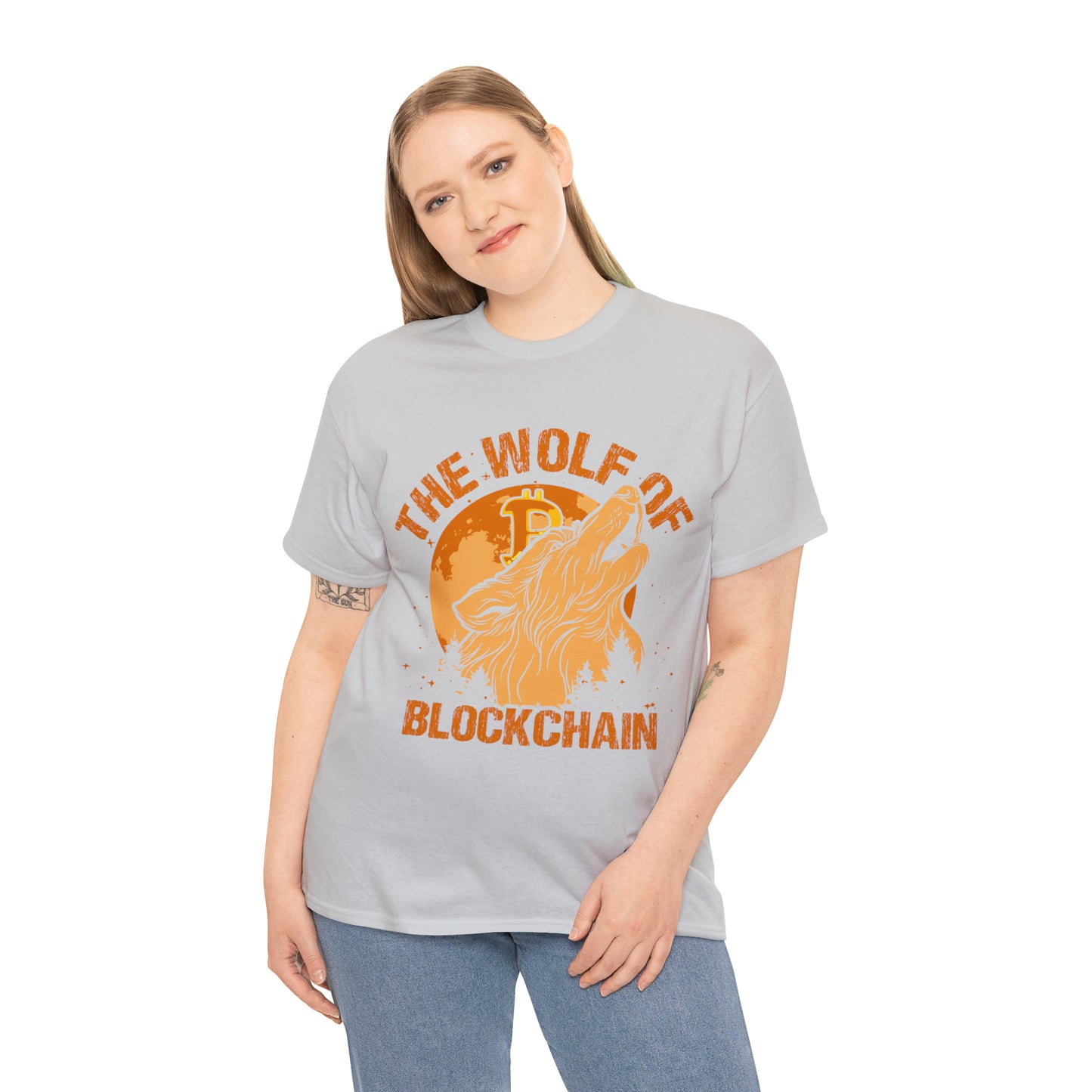 "The Wolf Of Blockchain" T-Shirt - Weave Got Gifts - Unique Gifts You Won’t Find Anywhere Else!