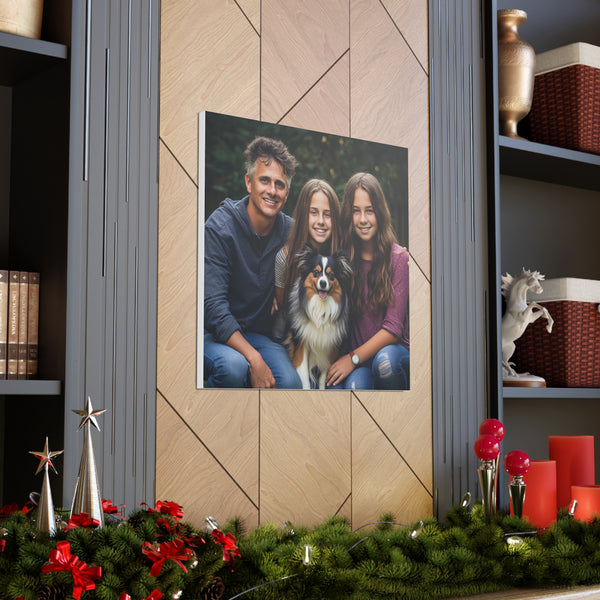 "Family Photo" Custom Wall Art - Weave Got Gifts - Unique Gifts You Won’t Find Anywhere Else!