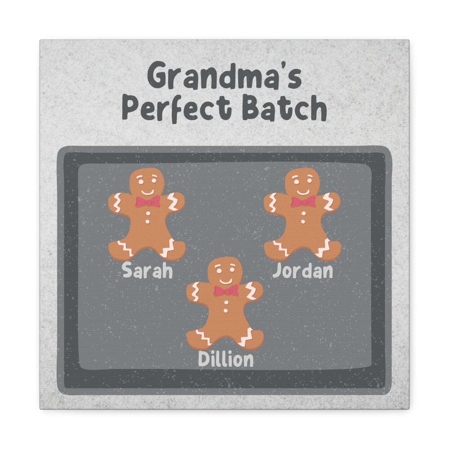 Custom "Grandma's Perfect Batch" Wall Art - Weave Got Gifts - Unique Gifts You Won’t Find Anywhere Else!