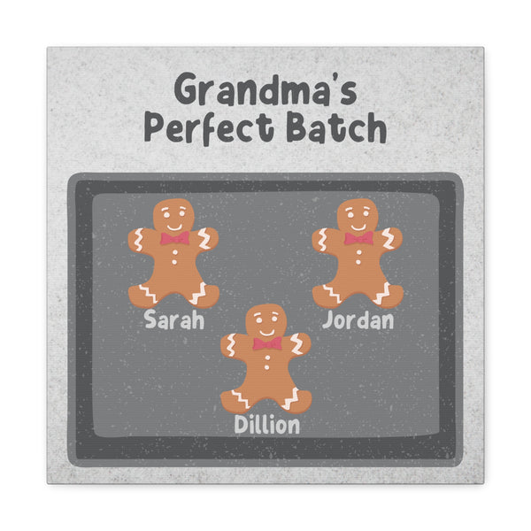 Custom "Grandma's Perfect Batch" Wall Art - Weave Got Gifts - Unique Gifts You Won’t Find Anywhere Else!