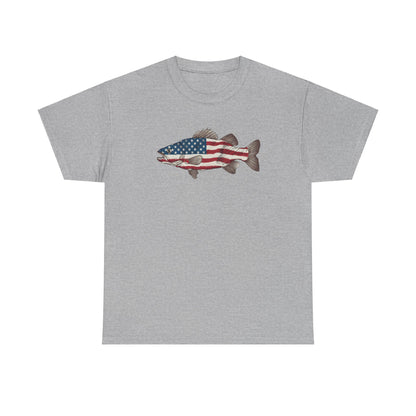 Comfortable American flag fishing shirt for men and women
