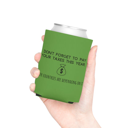 USA-Themed Koozie with Political Humor
