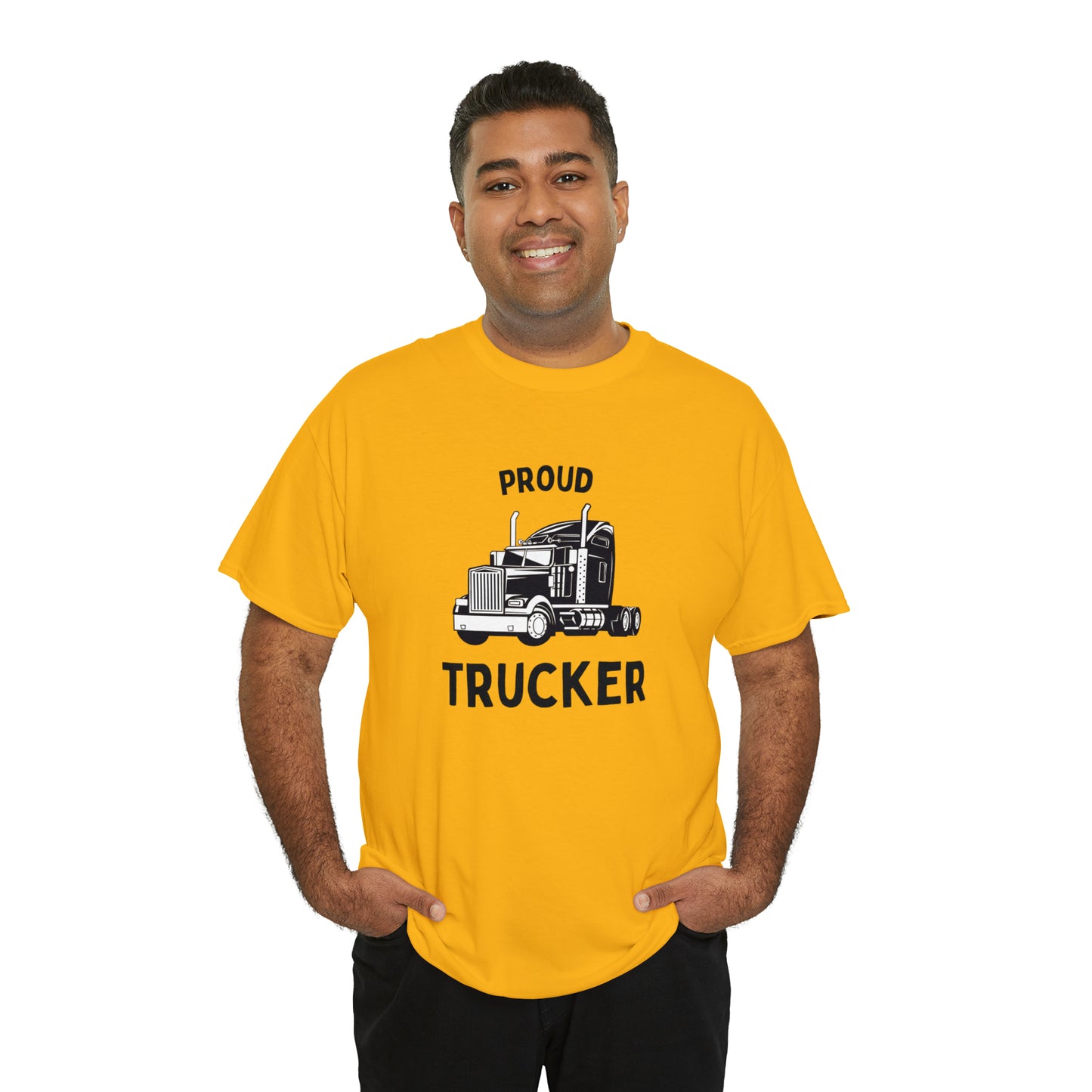 "Proud Trucker" T-Shirt - Weave Got Gifts - Unique Gifts You Won’t Find Anywhere Else!