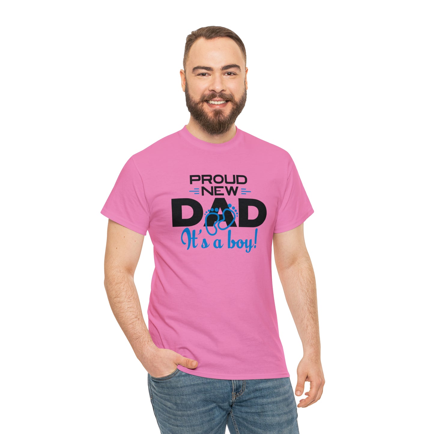 "New Boy Dad" T-Shirt - Weave Got Gifts - Unique Gifts You Won’t Find Anywhere Else!