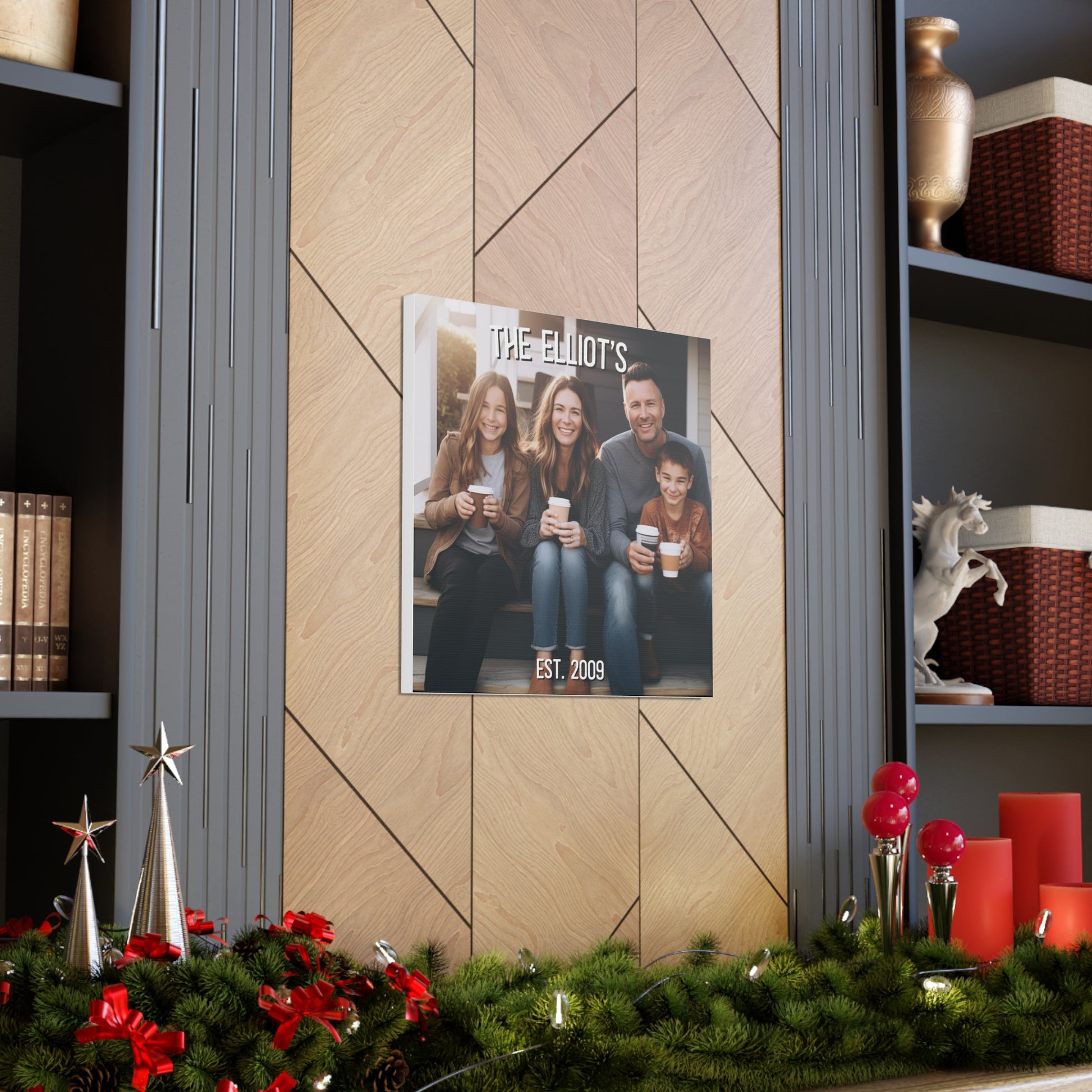 "Personalized Family Photo" Home Wall Décor - Weave Got Gifts - Unique Gifts You Won’t Find Anywhere Else!