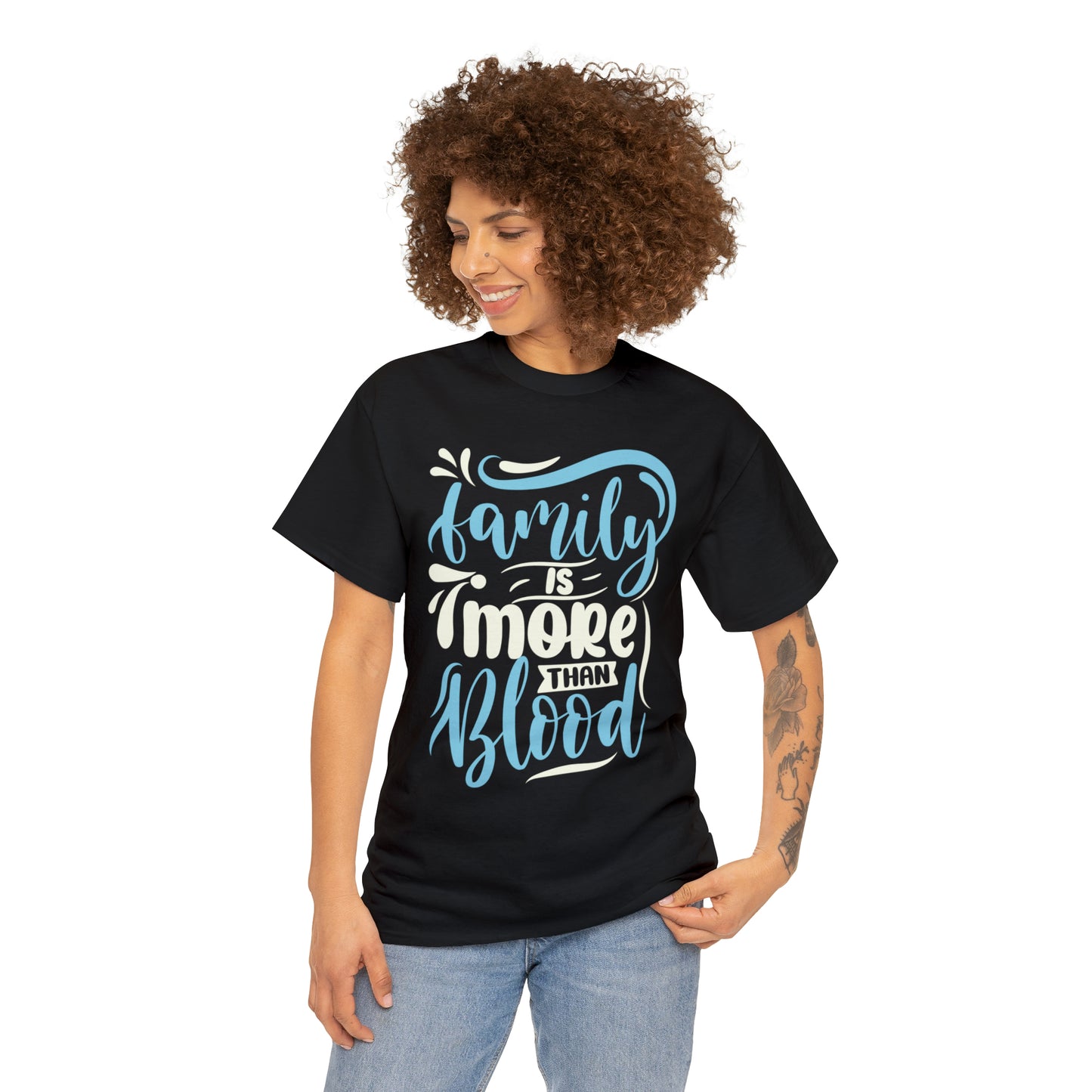 "Family Is More Than Blood" T-Shirt - Weave Got Gifts - Unique Gifts You Won’t Find Anywhere Else!