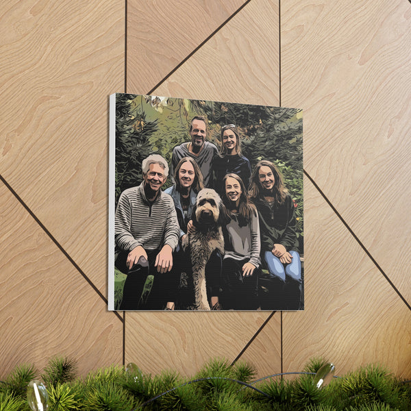 "Family Portrait" Custom Wall Art - Weave Got Gifts - Unique Gifts You Won’t Find Anywhere Else!