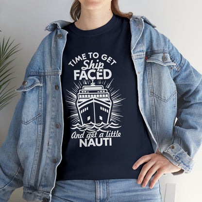 "Time To Get Ship Faced" T-Shirt - Weave Got Gifts - Unique Gifts You Won’t Find Anywhere Else!