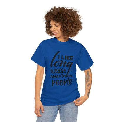 "I Like Long Walks Away From People" T-Shirt - Weave Got Gifts - Unique Gifts You Won’t Find Anywhere Else!