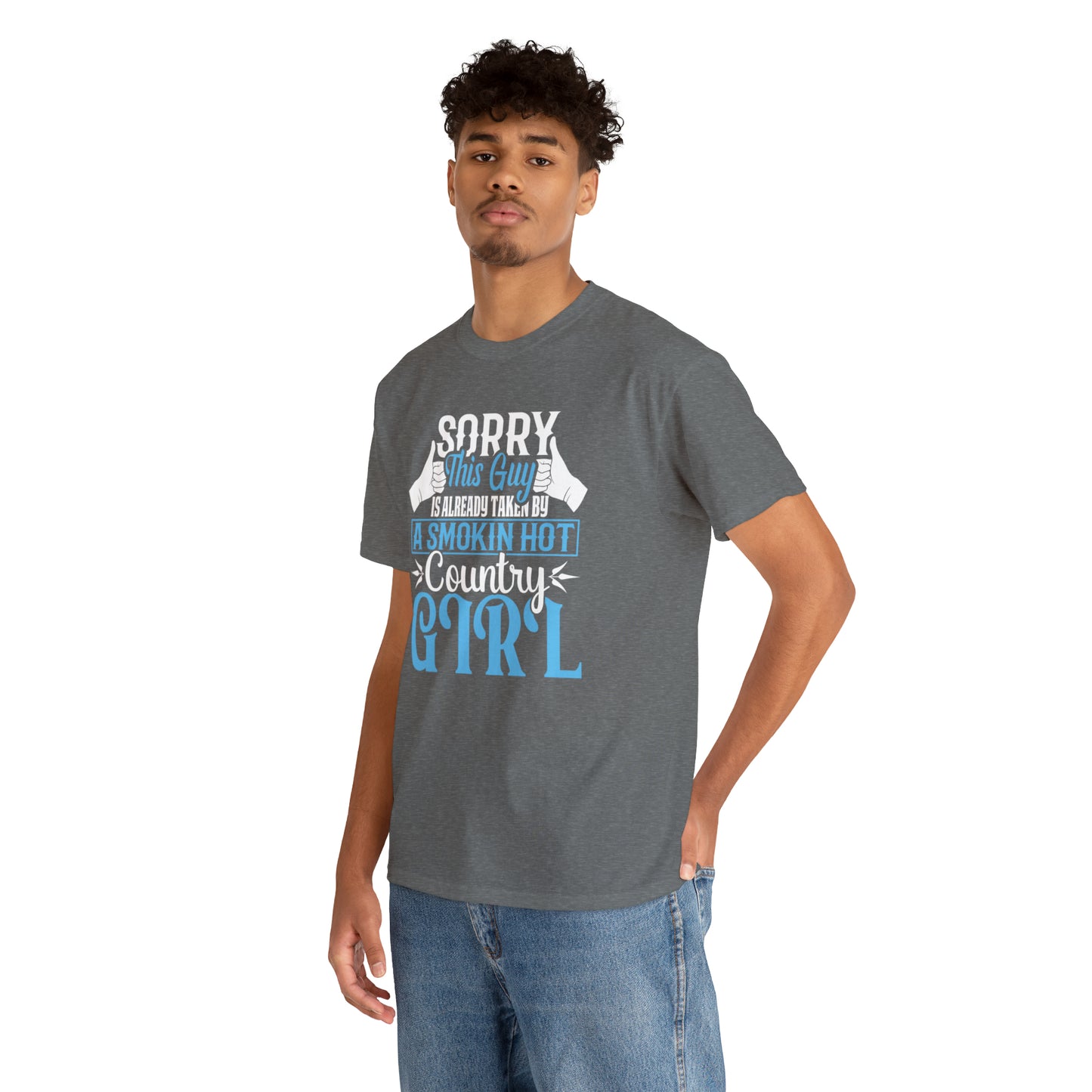 "This Guys Is Taken" Men's T-Shirt - Weave Got Gifts - Unique Gifts You Won’t Find Anywhere Else!