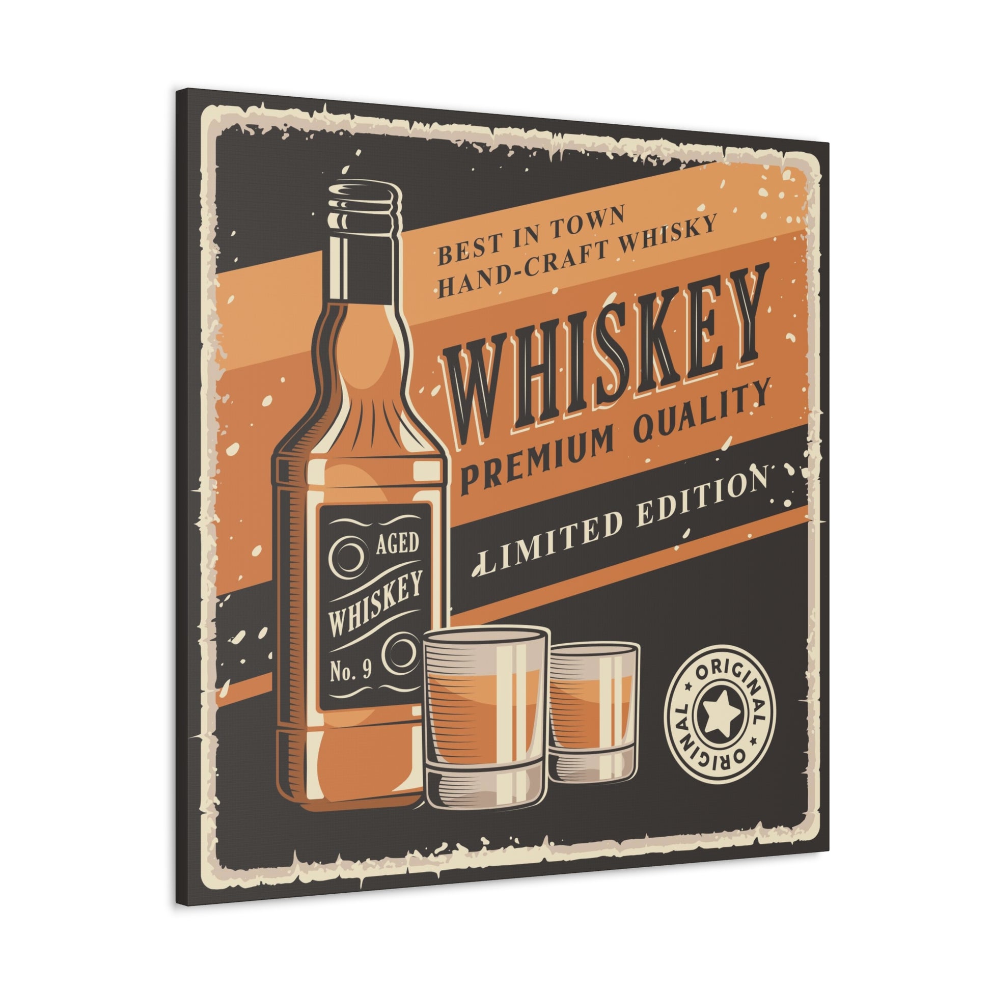 "Whiskey" Wall Art - Weave Got Gifts - Unique Gifts You Won’t Find Anywhere Else!