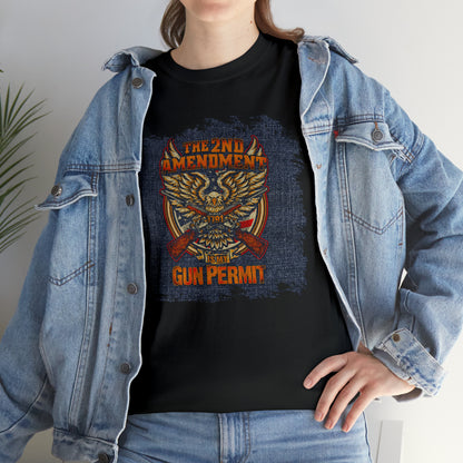 "2A Gun Permit" T-Shirt - Weave Got Gifts - Unique Gifts You Won’t Find Anywhere Else!