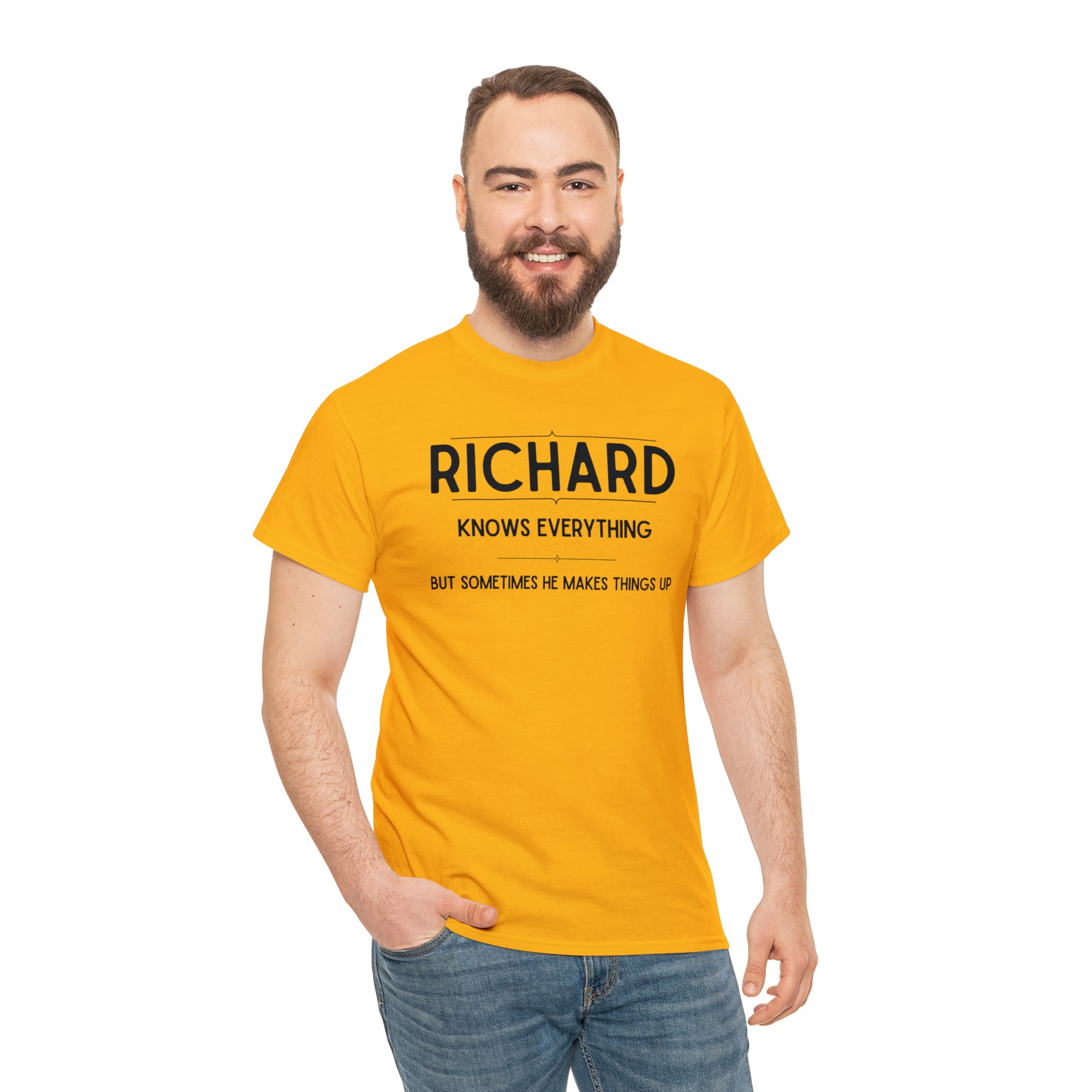 "Richard Knows Everything" T-Shirt - Weave Got Gifts - Unique Gifts You Won’t Find Anywhere Else!