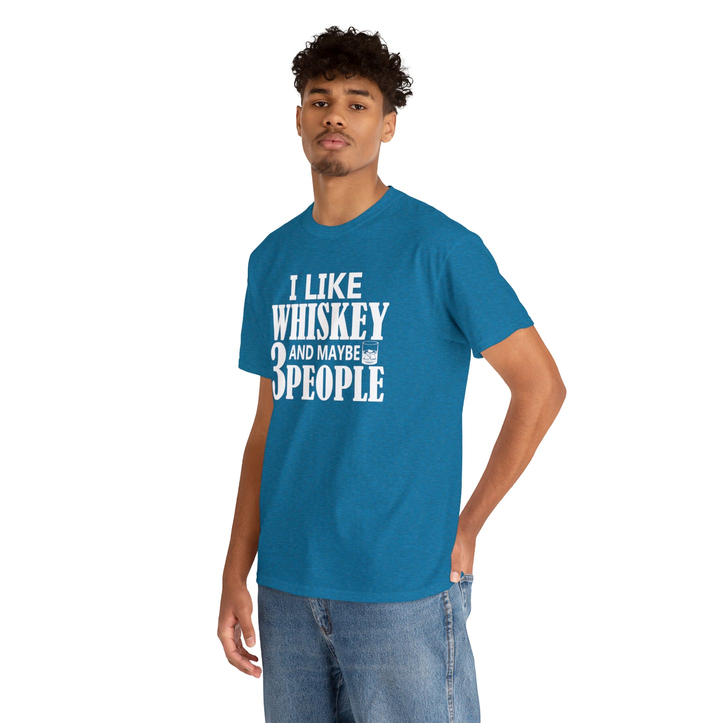 "I Like Whiskey & Like 3 People" T-Shirt - Weave Got Gifts - Unique Gifts You Won’t Find Anywhere Else!