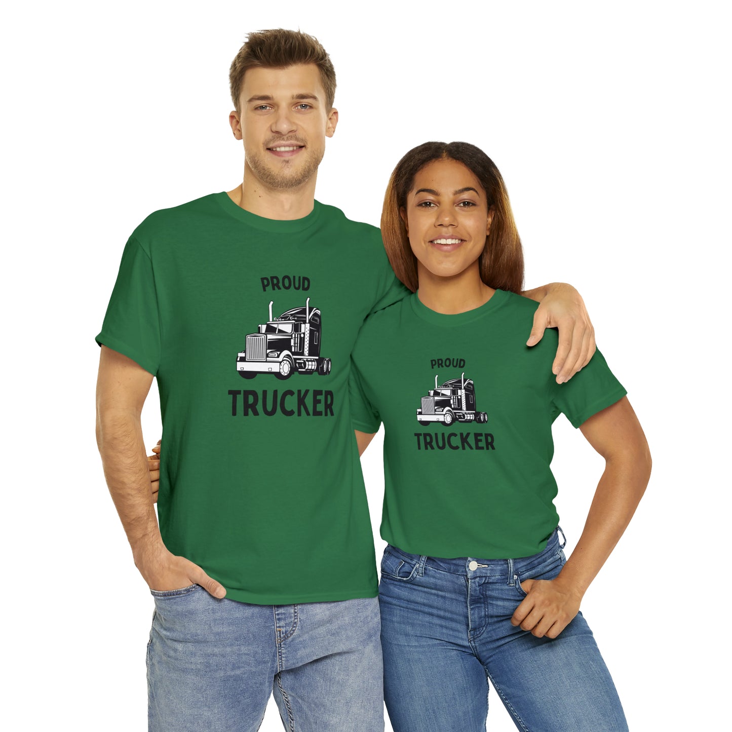 "Proud Trucker" T-Shirt - Weave Got Gifts - Unique Gifts You Won’t Find Anywhere Else!