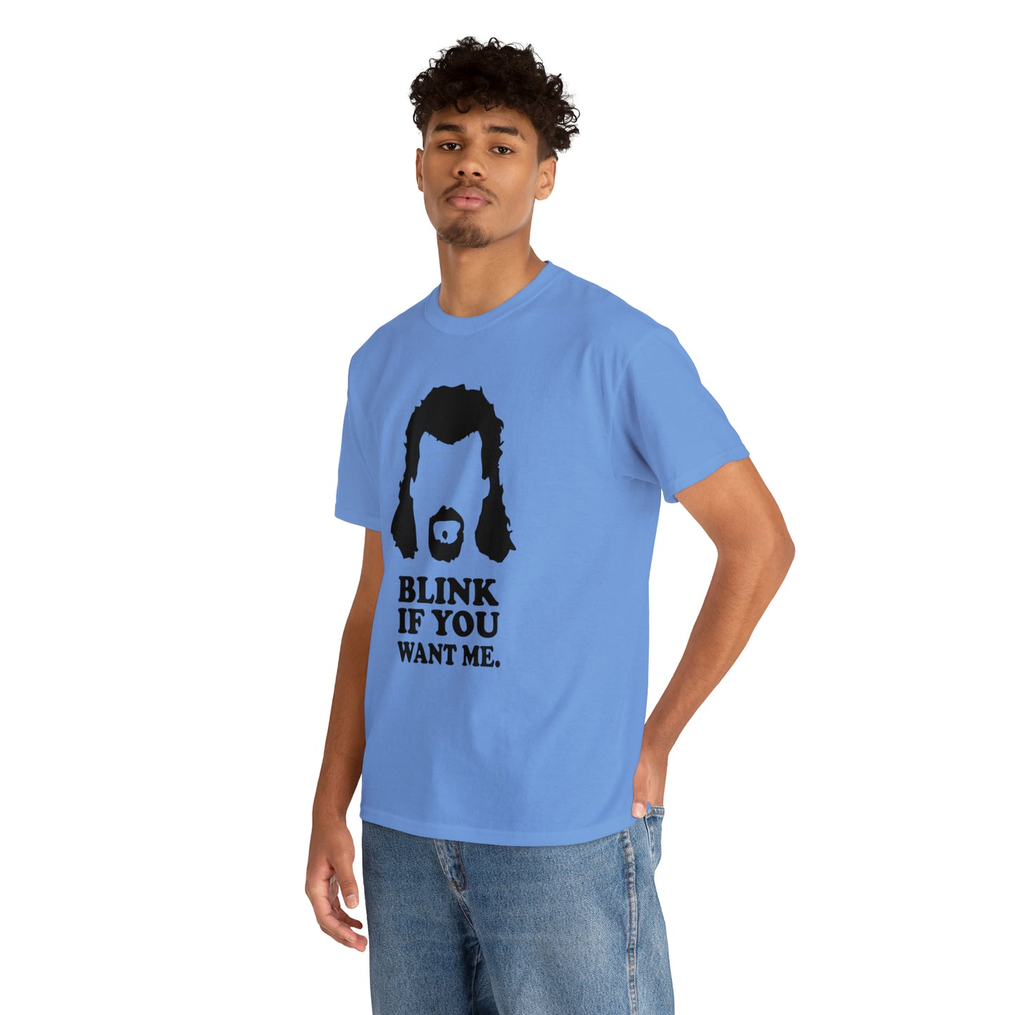 "Blink If You Want Me" T-Shirt - Weave Got Gifts - Unique Gifts You Won’t Find Anywhere Else!