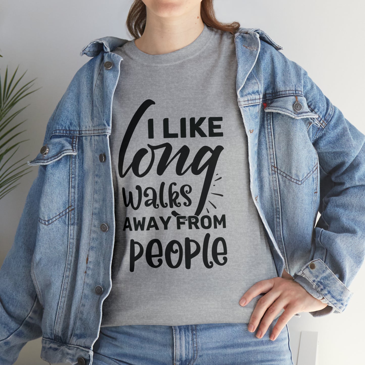 "I Like Long Walks Away From People" T-Shirt - Weave Got Gifts - Unique Gifts You Won’t Find Anywhere Else!