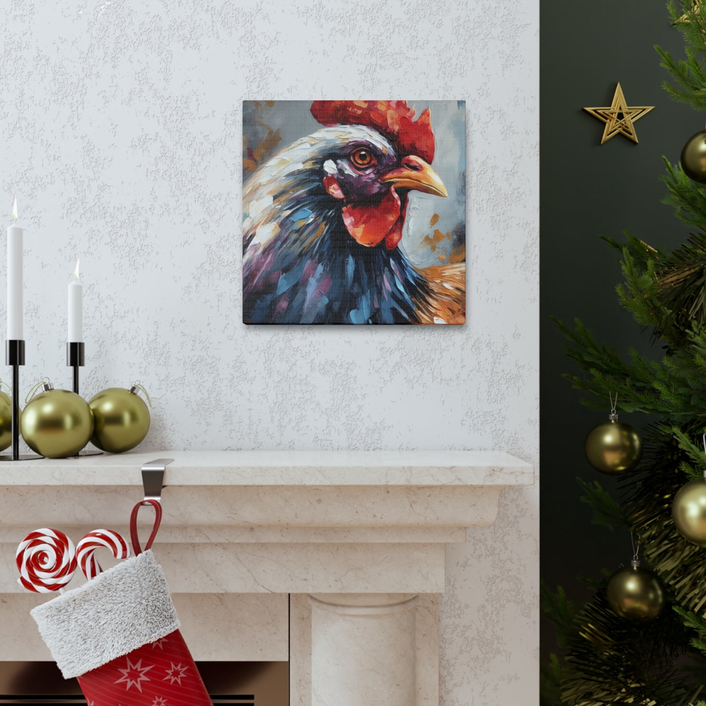 "Farm Chicken" Wall Art - Weave Got Gifts - Unique Gifts You Won’t Find Anywhere Else!