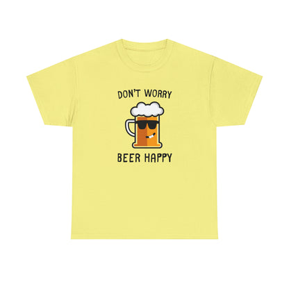 "Don't Worry, Beer Happy" T-Shirt - Weave Got Gifts - Unique Gifts You Won’t Find Anywhere Else!